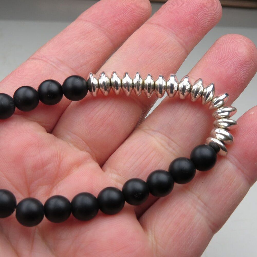 $120 Lava natural healing Yoga elastic Bracelet Men Women